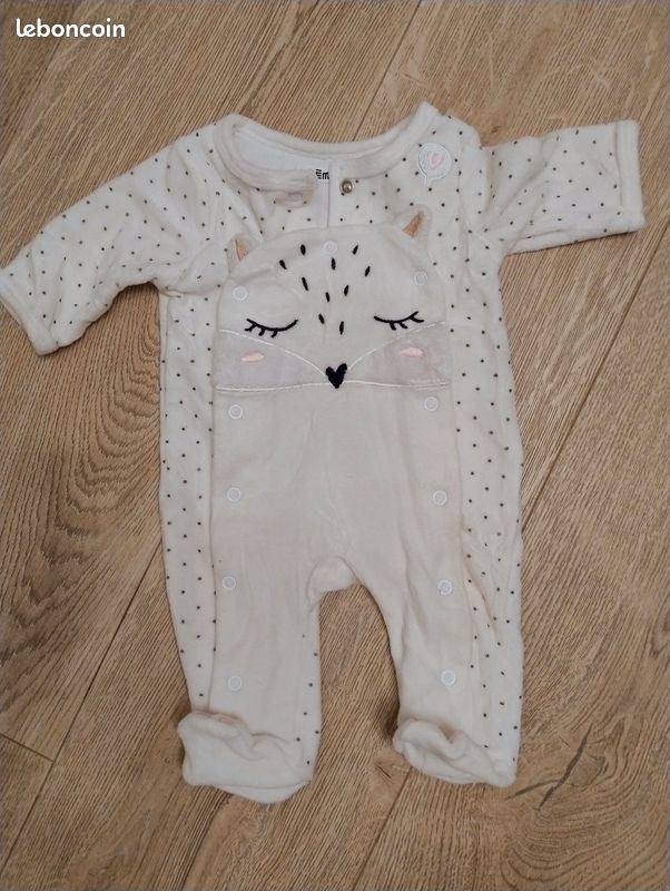 Pyjama fille 1 mois (image 1)
