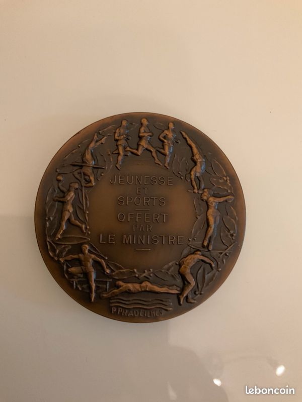 Médaille Notre Père En Bronze Vieilli – 50 Mm – Alliage Plomb-étain, Toucher Agréable