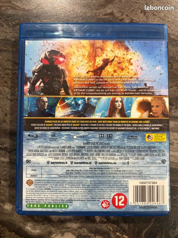 Blu-ray Aquaman (image 2)