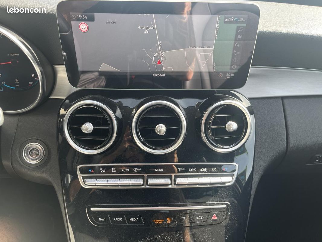 MERCEDES CLASSE C C 220 d - BVA 9G-Tronic BERLINE - BM 205 Avantgarde Line - BVA PHASE 2 (image 21)