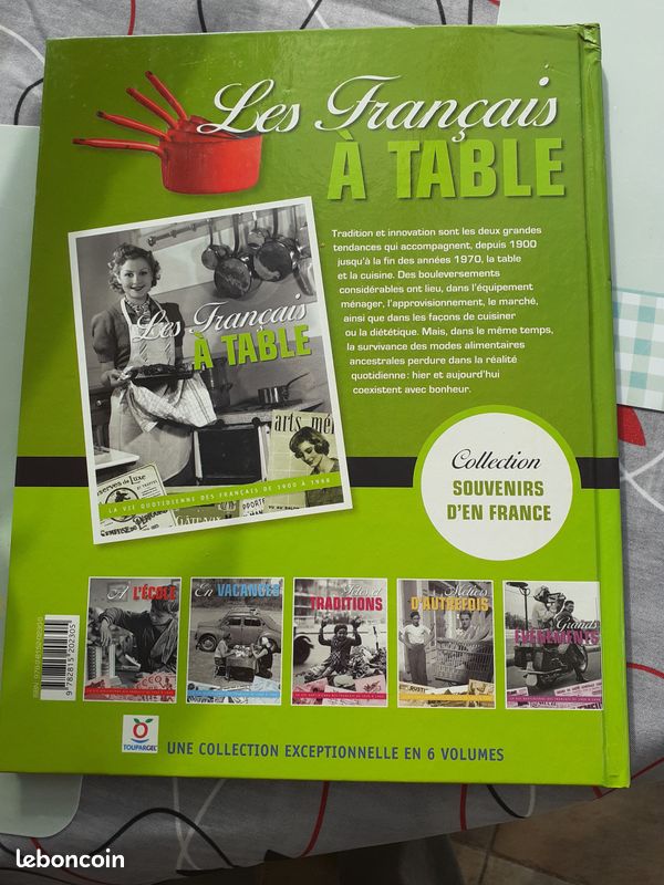 Livre les francais a table tome 1 (image 2)
