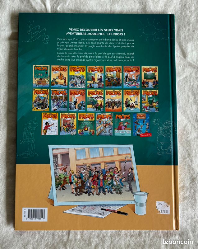 Lot 7 BD LES PROFS tome 4, 5, 23, 24, 25, 26 et Les PROFS refont l’histoire EN TRES TRES BON ETAT COMME NEUF à retirer sur Petit Havre (image 2)