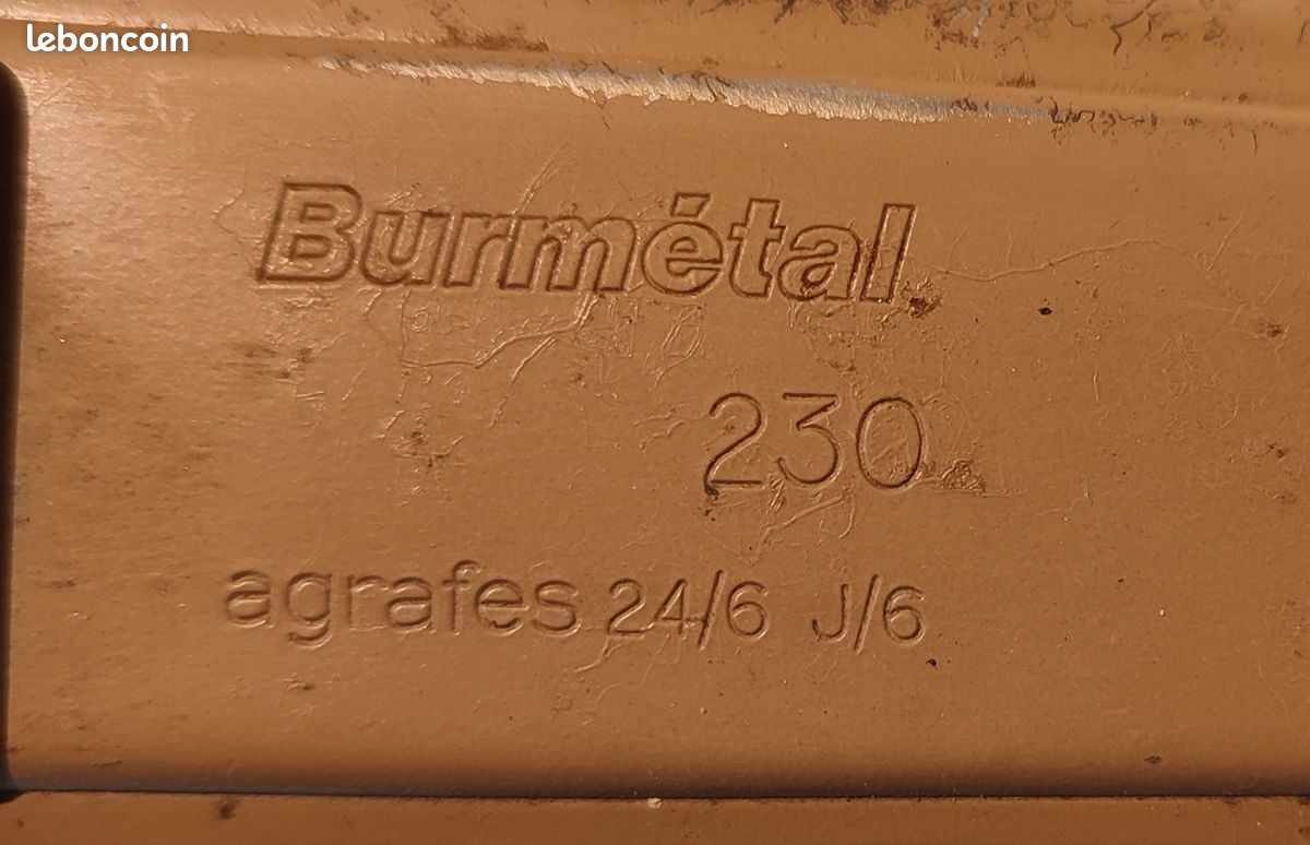 Agrafeuse vintage métal (image 4)