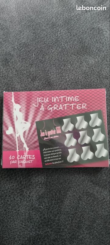 Jeu intime à gratter - soirée sexy - St Valentin (image 1)