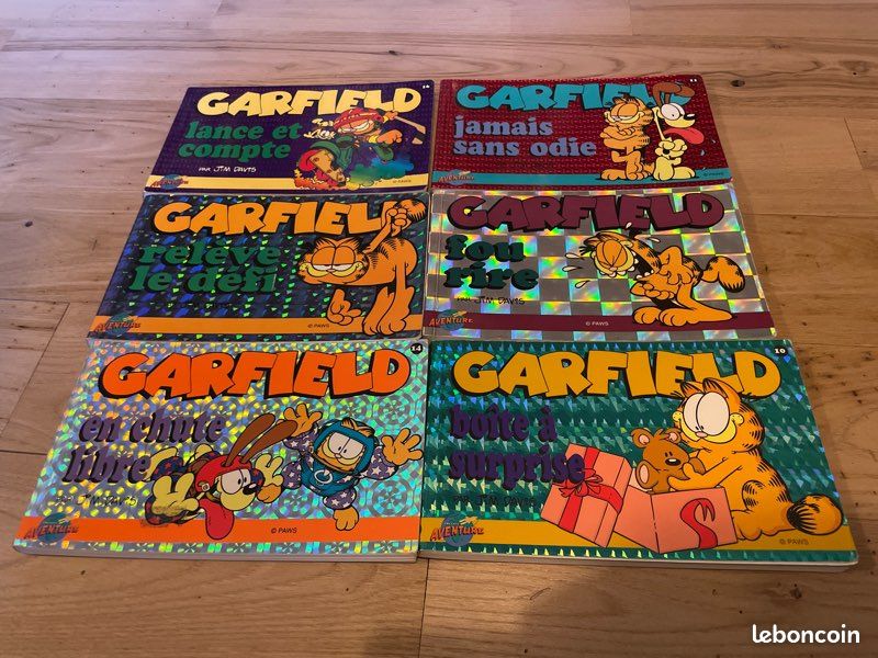 6 albums Garfield - presse aventure (image 1)