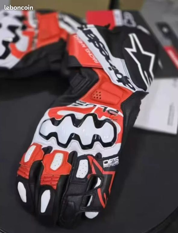 Gants moto Alpinestars GP PLUS R V3 taille XXL, cuir chevreau neuf avec étiquette (image 1)