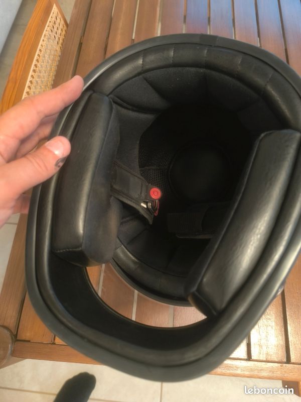 Casque intégral Premier TROPHY RETRO - Noir (image 4)