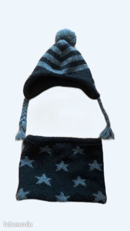 Bonnet et tour de cou kiabi (image 1)