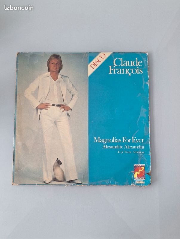 Lot 5 vinyles 33 tours Claude François – éditions originales 1977-1985 (image 3)