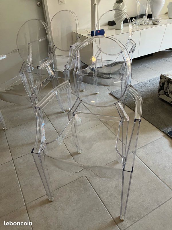Chaises Louis Ghost Kartell (image 1)