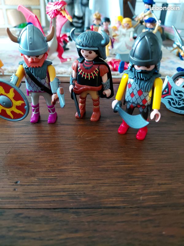 Playmobil 3 chevaliers (image 1)
