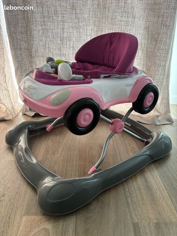 Trotteur Voiturette Trotteur Rose Trotteur Voiturette Rose