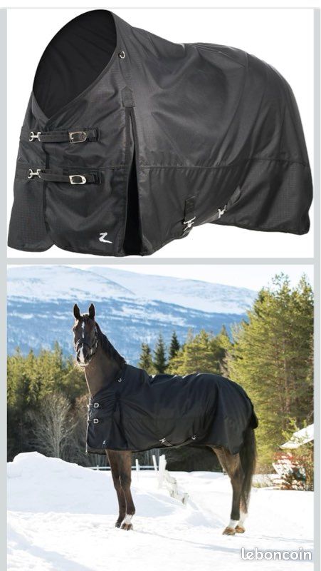Couverture cheval Horze Névada neuve taille 155, 400g, 1200d (image 1)