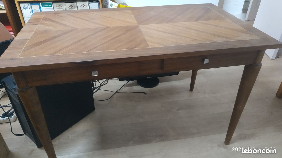 Bureau ancien en bois (image 2)