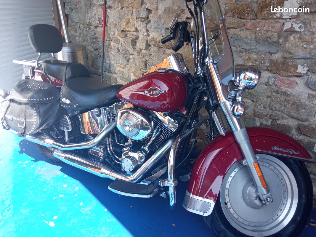 Moto Harley Davidson softail (image 1)