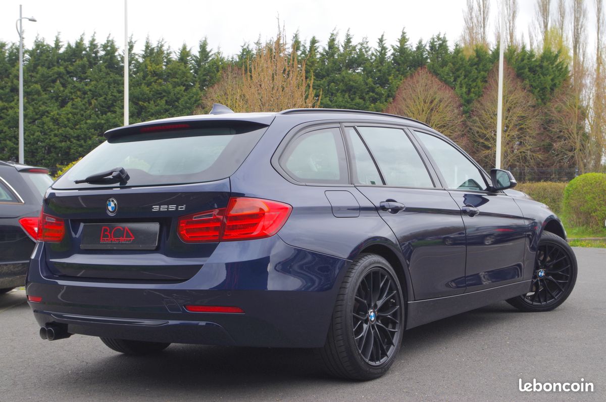 BMW 325D Touring Sport Line, 218chvx, HUD, régul adaptatif, sièges chauffants... (image 2)