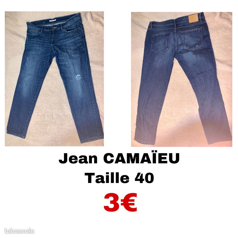 Jean camaïeu 40 (image 1)