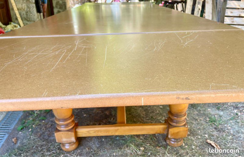 Grande table pieds chêne 2m / 3m x 1m (image 16)