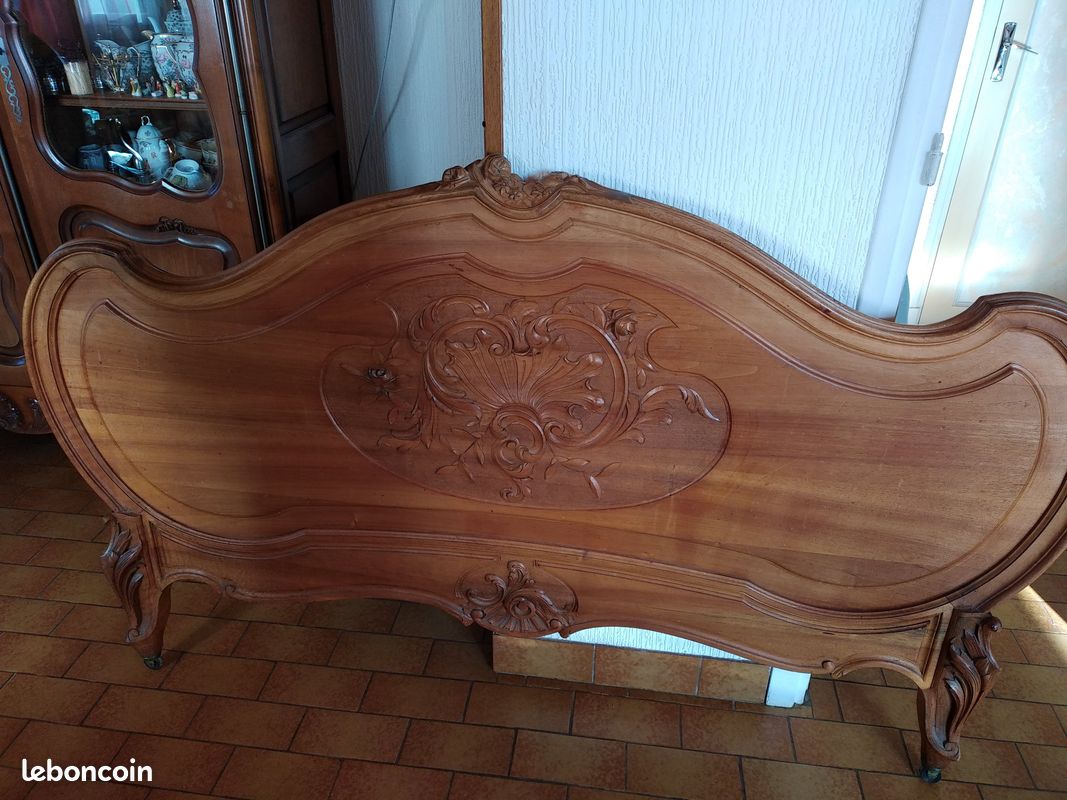 Lit en noyer (image 4)