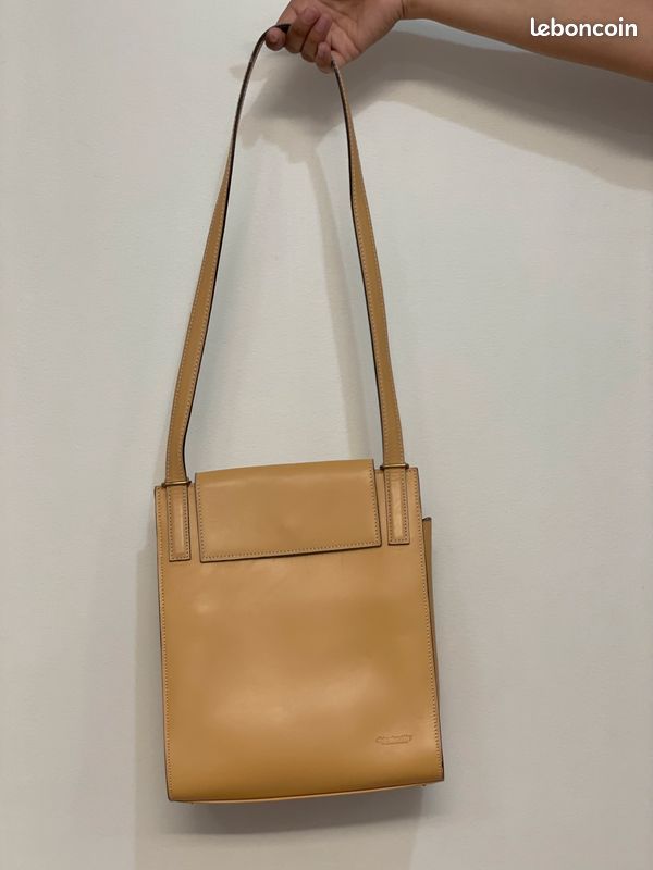 Sac à main beige Eric Laville neuf (image 2)