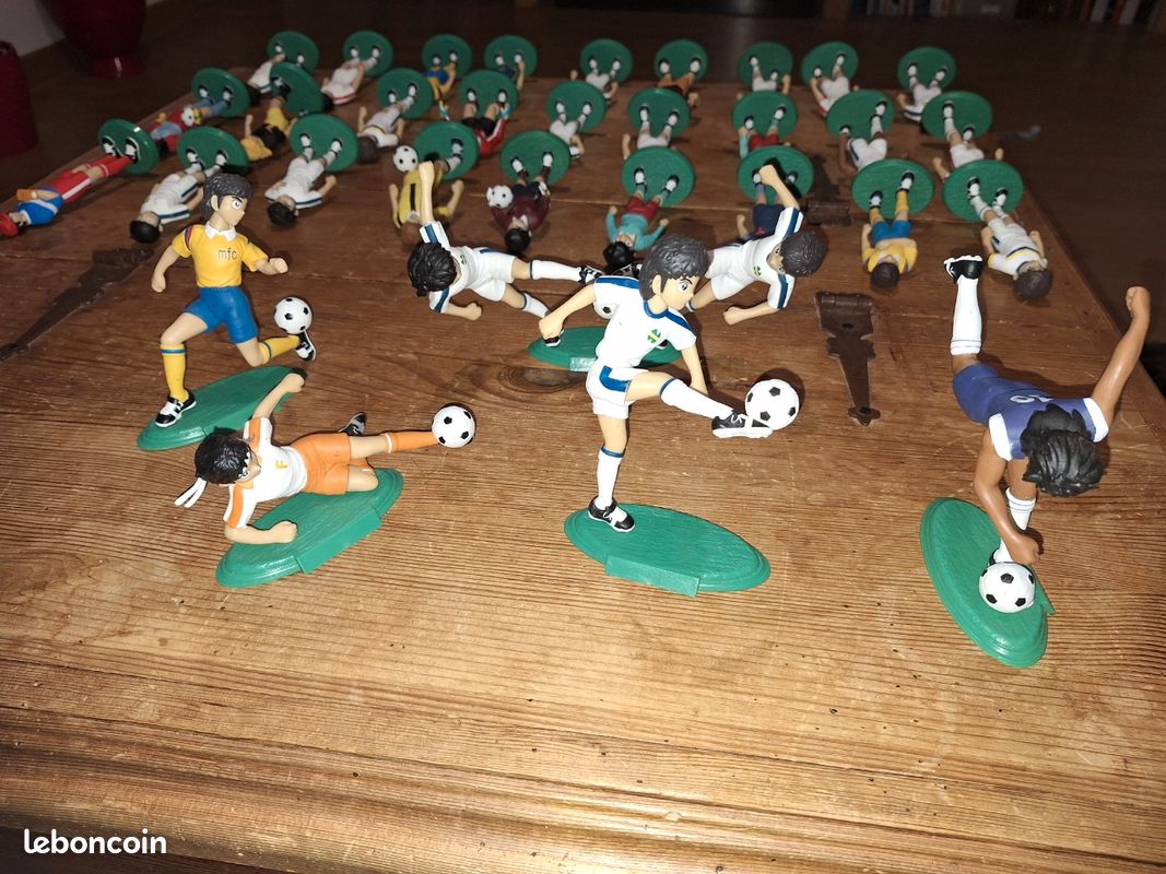 Lot De 27 Figurines Olive Et Tom (Captain Tsubasa) – Édition Altaya, 2017
