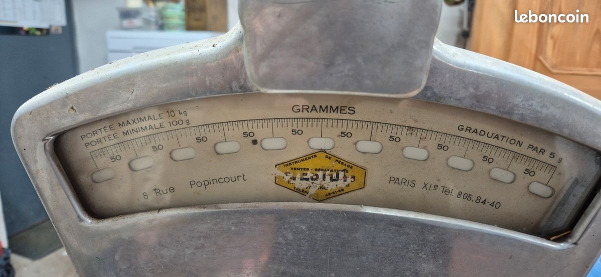 Ancienne balance Testud (image 7)
