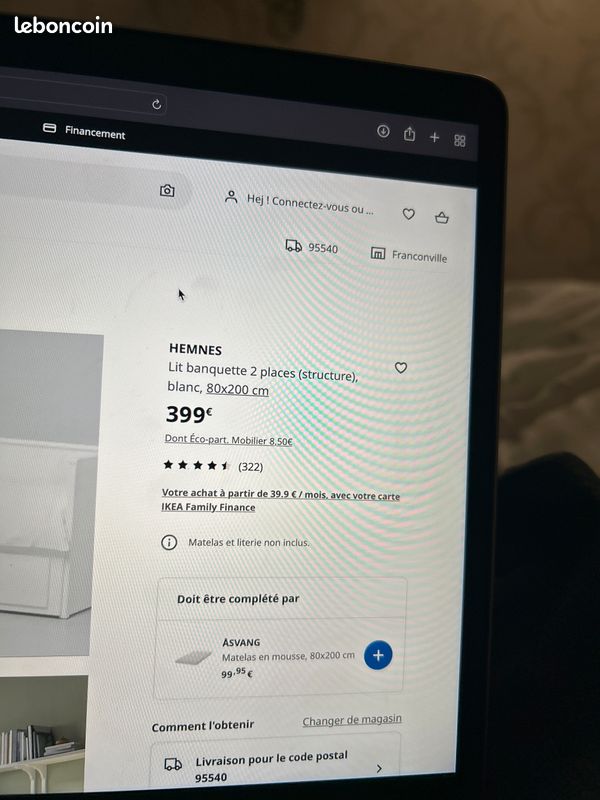 Lit IKEA (image 2)