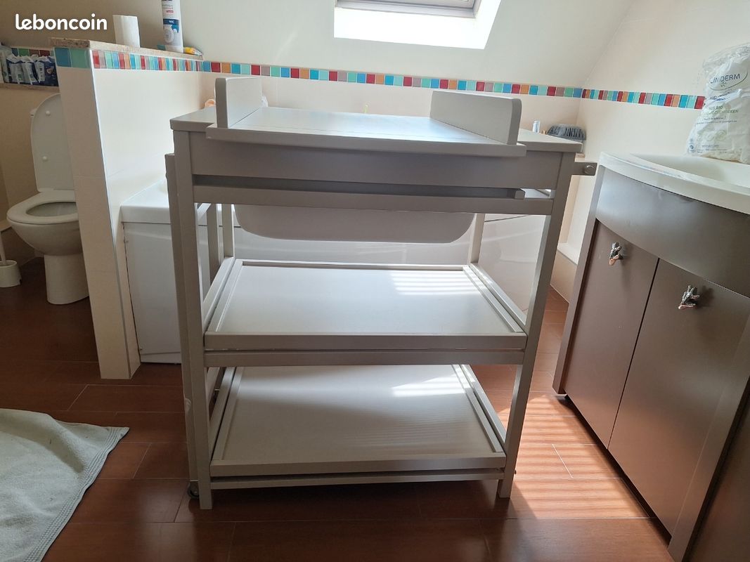 Table à langer avec baignoire - Quax (image 2)