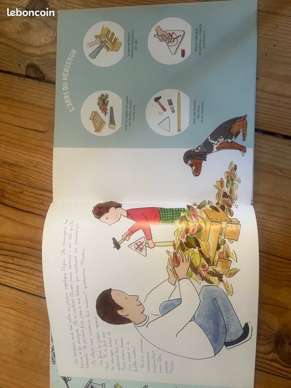 Livre pour enfant - Les abris de Jardin de Martin (image 3)