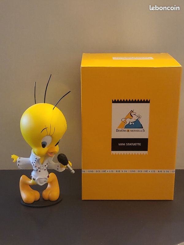 Figurine Titi Et Sa Serviette – Démons Et Merveilles, Résine, Très Bon état