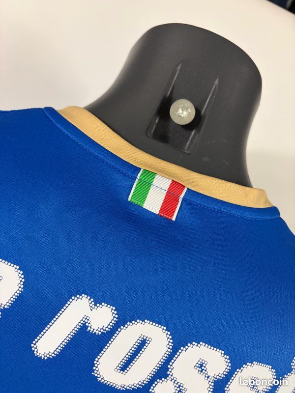Maillot Football Vintage Italie Domicile – Puma Années 2000 – Taille XL – Manches Courtes