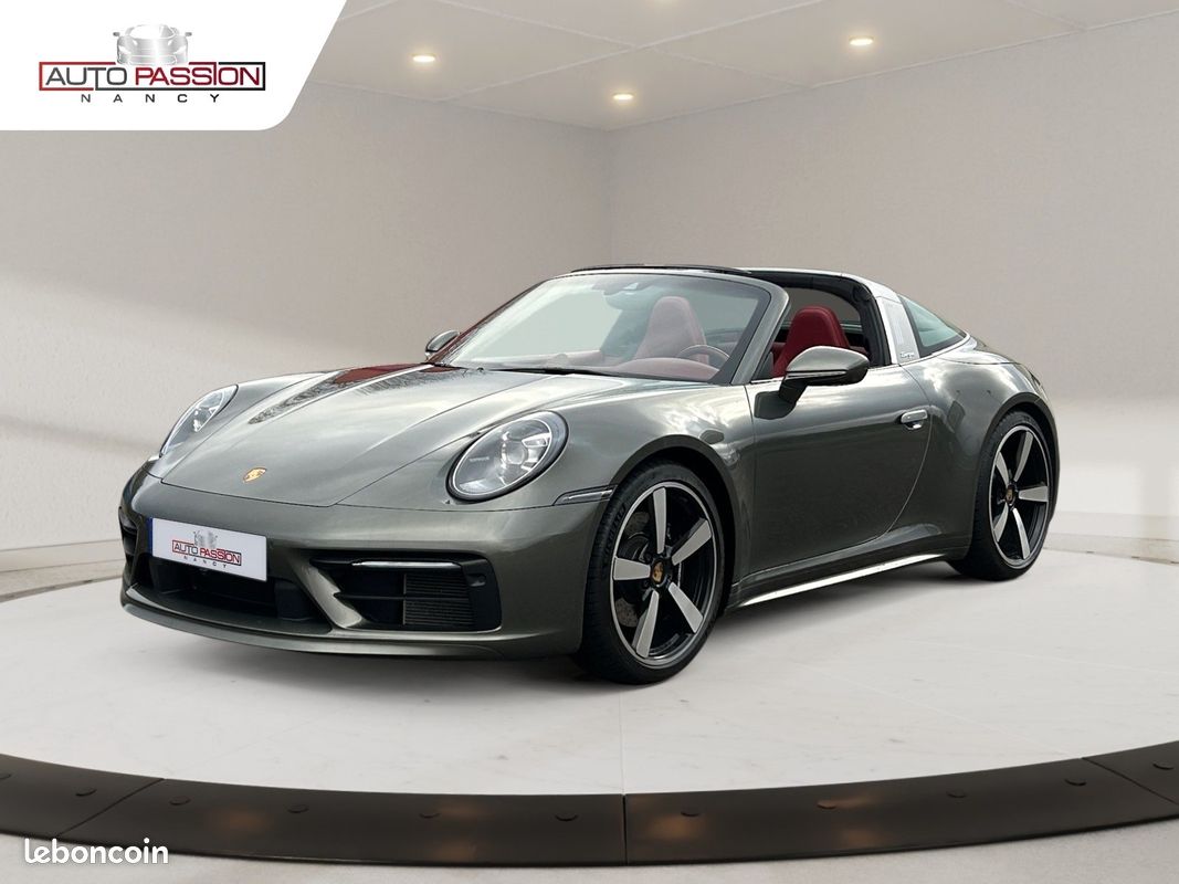Porsche 911 992 Targa 4S 3.0 450cv PDK8 Sport Design Chrono Bose Cam 360° PSE PASM MATRIX MALUS INCLUS Carplay PPF LIVRAISON POSSIBLE (image 1)