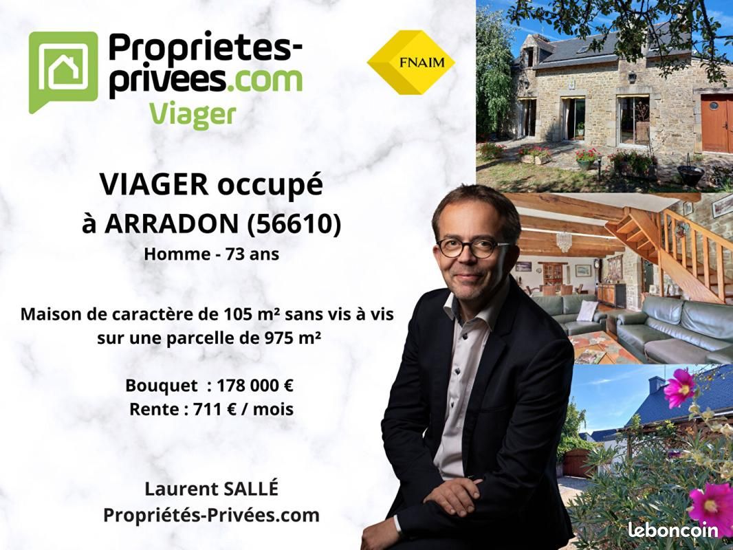 Maison 5 pièces 105 m² · à Arradon · 105 m² · 178 000 €