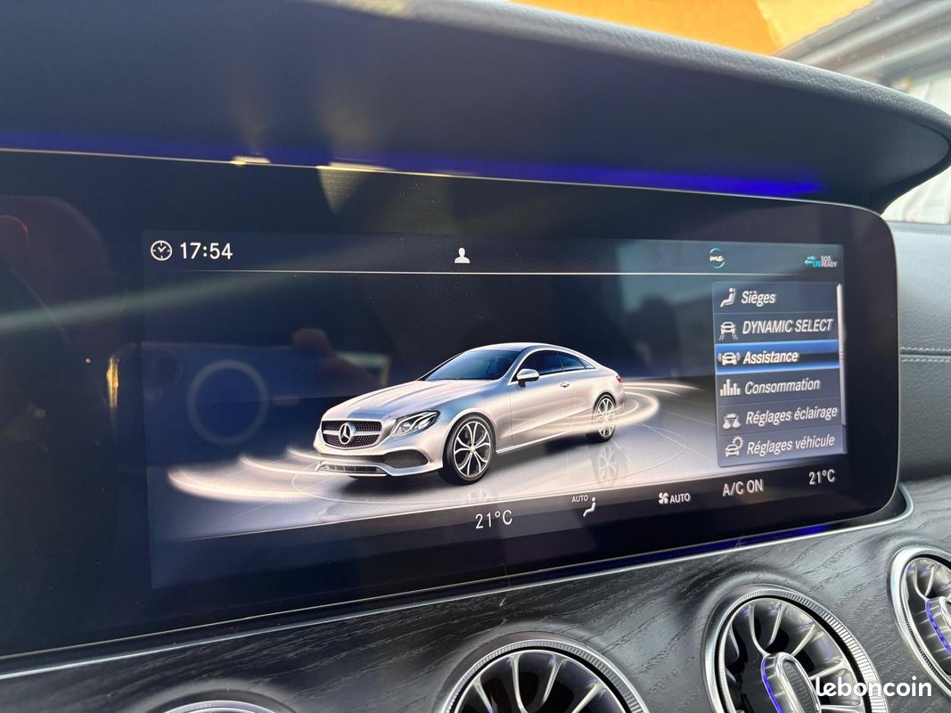 MERCEDES Classe E Coupé 220 D Sportline 9G-Tronic Pack AMG Toit Ouvrant (image 24)