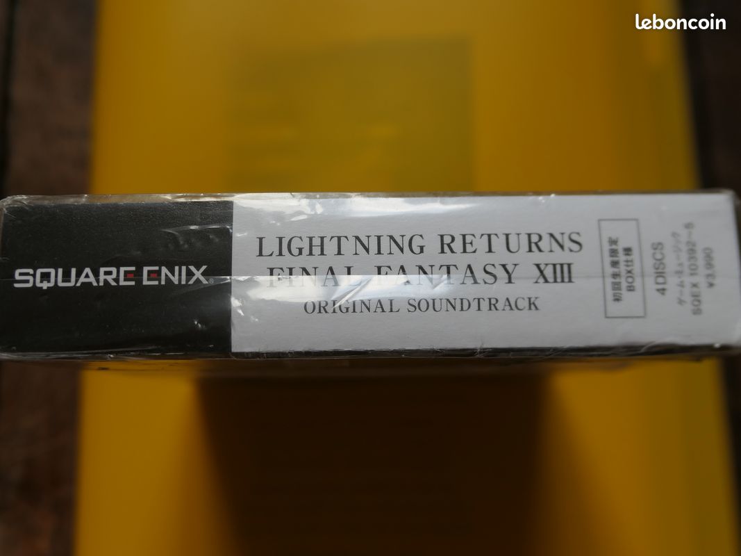 Coffret 4 CD musiques Final Fantasy XIII Ligthning Returns de Square Enix NEUF sous blister (image 2)