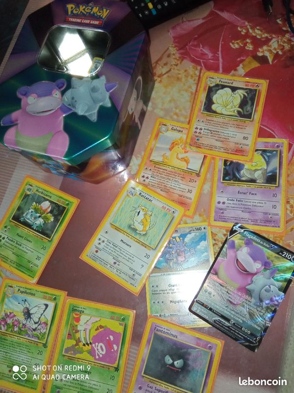 Catalogue Carte Pokémon avec boîte +carte premier édition (image 2)
