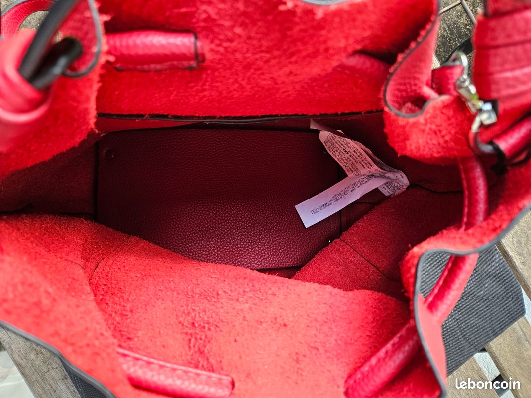 Sac "seau" - Rouge - Zara (image 6)
