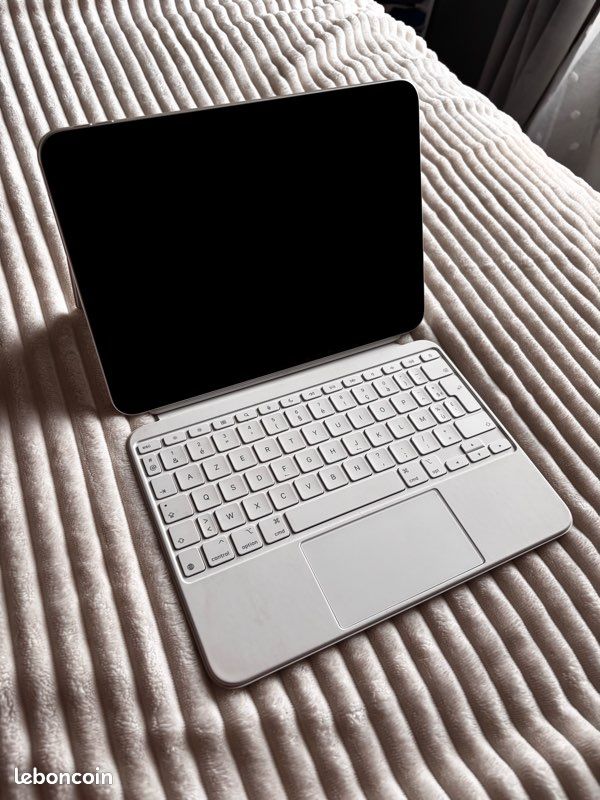 IPad 10ᵉ génération Argent – 256 Go – Wi‑Fi + Clavier Apple + Coque – Parfait état (image 7)