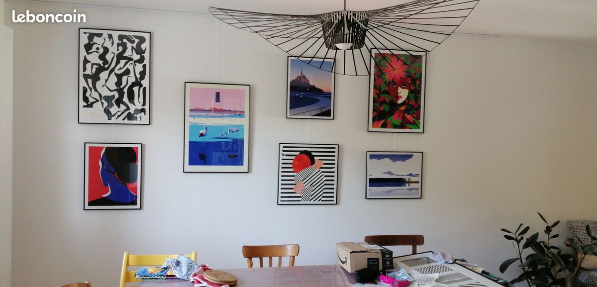 Systeme fixation tableau Cimaise (image 1)