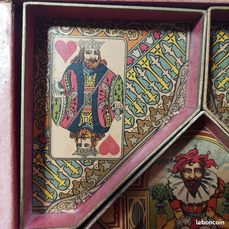 Jeu De L'oie – N.K. Atlas Paris – 1911 Edition – Antique