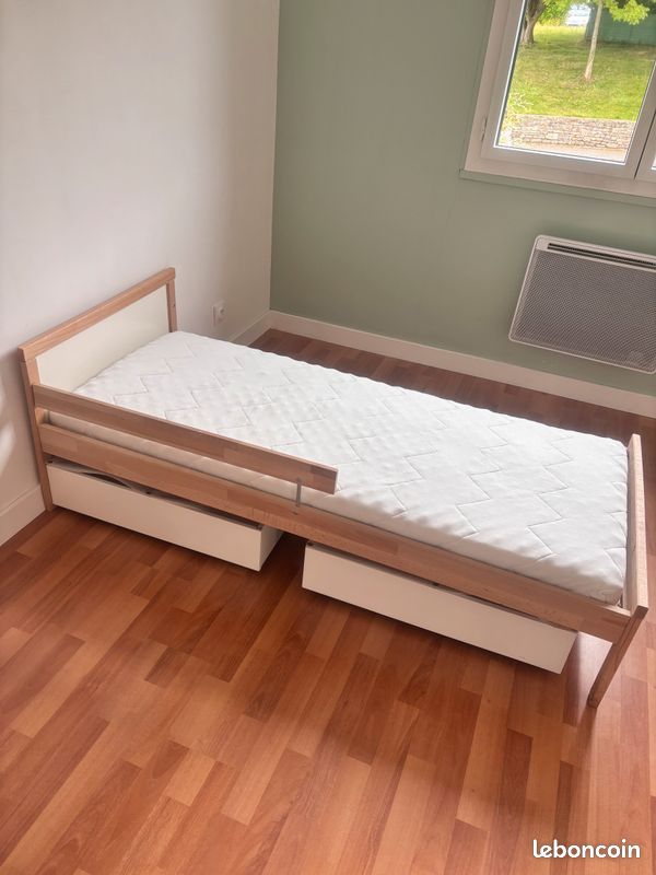 Lit matelas housse de protection caisse de rangement IKEA