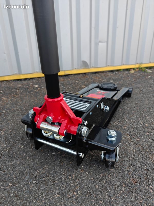 Cric Hydraulique Extra Plat 3 tonnes levée rapide (image 3)