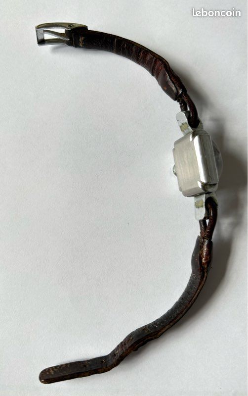 Montre à Gousset Mécanique Relliac 15 Rubis - Boîtier Acier Inoxydable, Cadran Beige, Occasion Fonctionnelle
