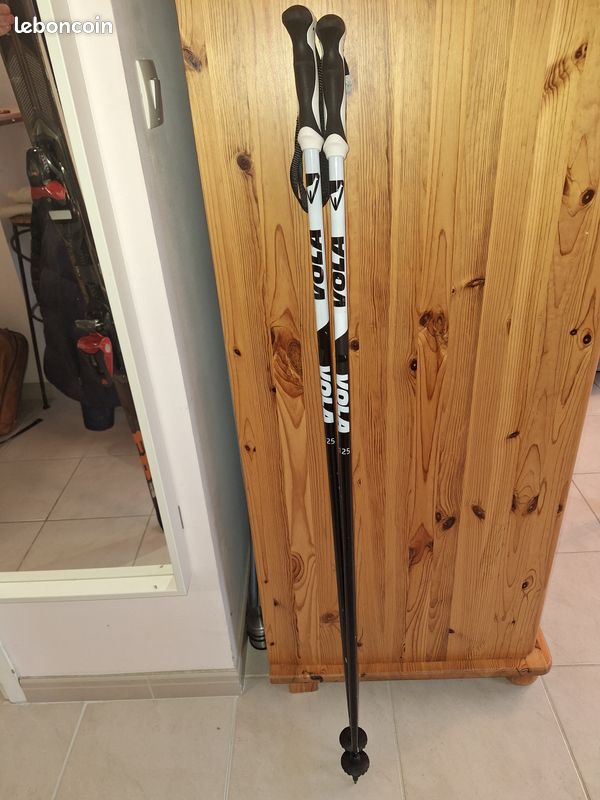 Ski alpin 184cm + chaussures 28,5 + bâtons (image 8)
