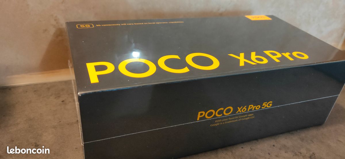 Téléphone Xiaomi = Poco X6 Pro 5G 512 Go _ 12 Go neuf encore sous blister avec facture et garantie (image 2)