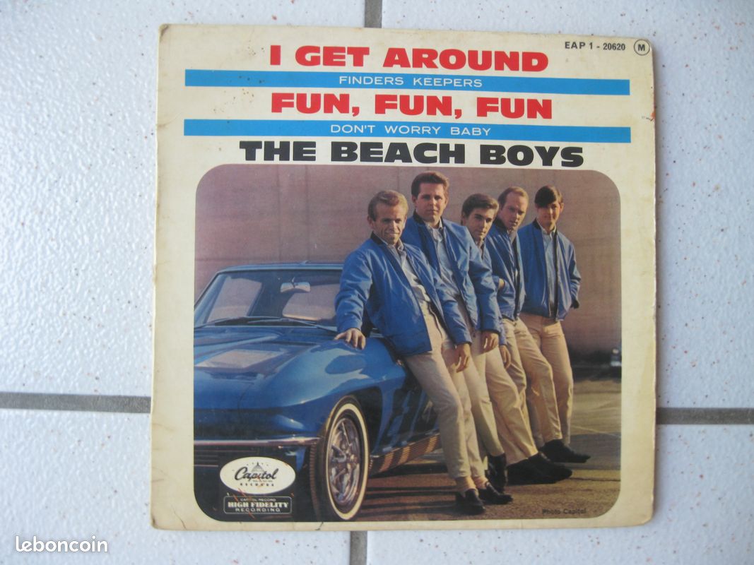 VINYLE 45 Tours EP des BEACH BOYS ( BIEM) (image 1)
