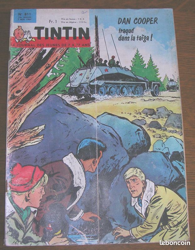 Lot 2 journaux Tintin logp (image 3)
