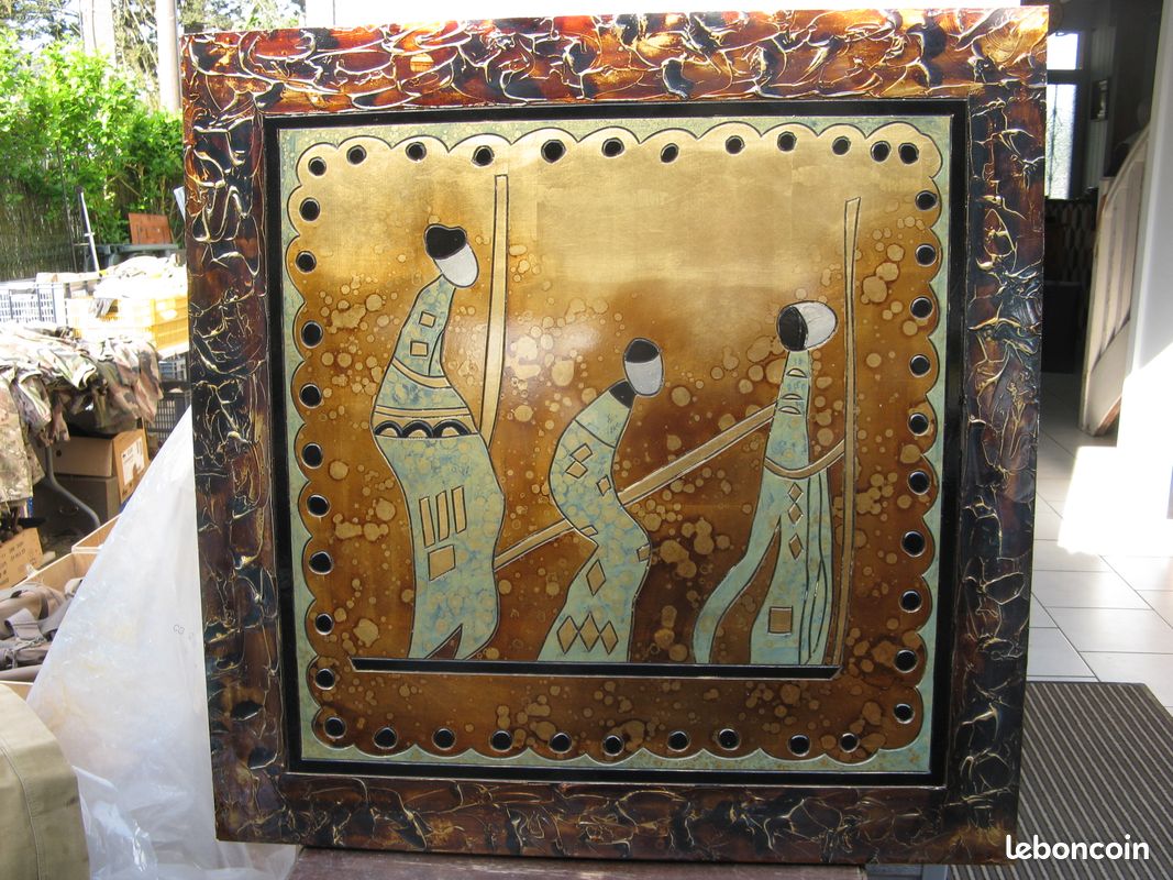 Tableau sculpture japonisant (image 2)