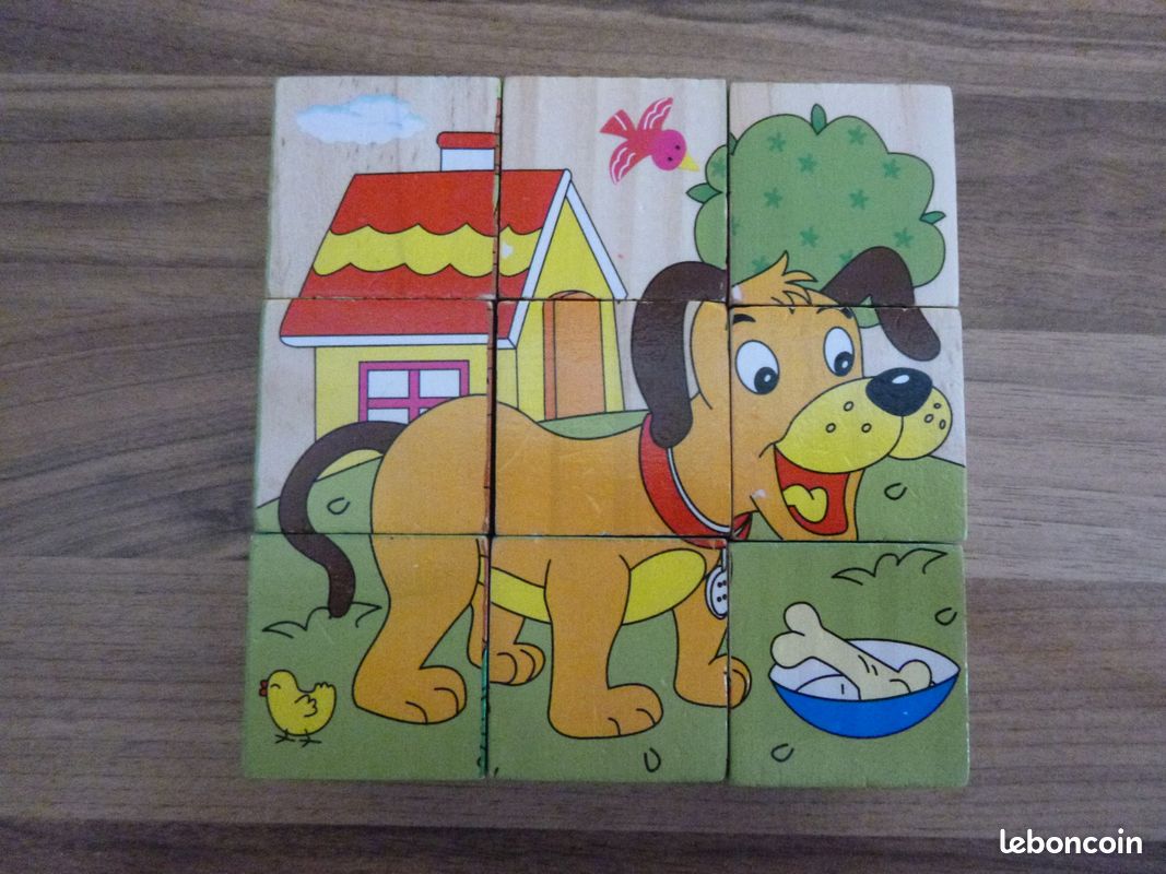 Puzzle 9 cubes (image 1)