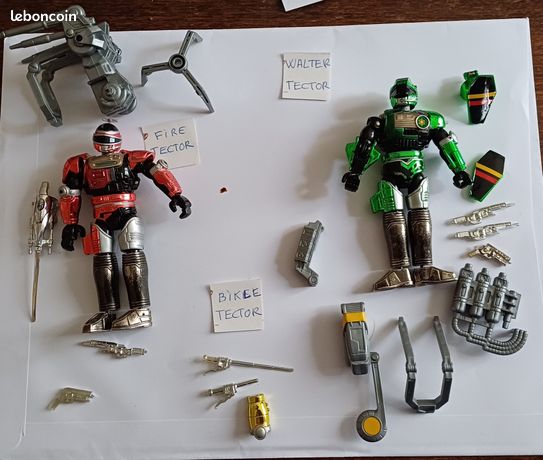 Figurine Winspector Walter Tector 2 - Bandai - Vintage